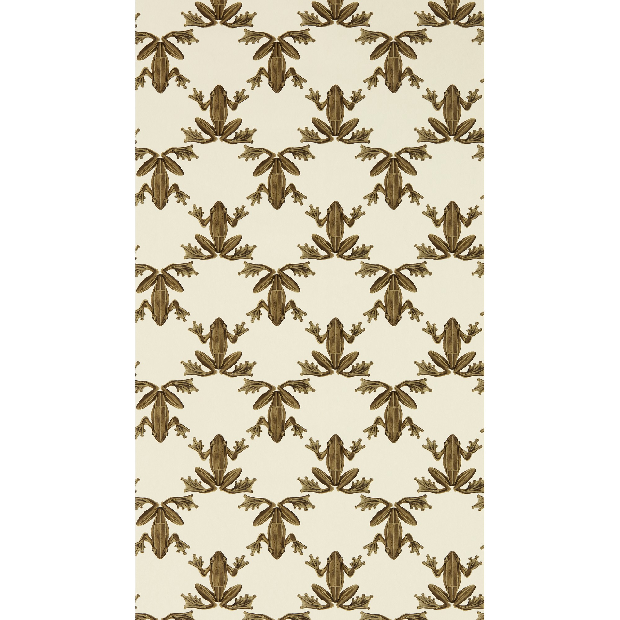 Wood Frog Wallpaper 113013 By Harlequin In Gold Parchment White